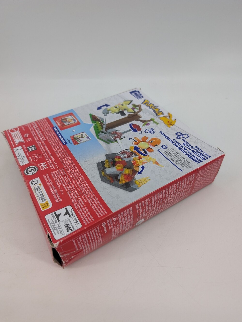 Mega Bloks Pokemon Building Sets Aquatic Adventure Water Trainer Set Charmander - Picture 7 of 9